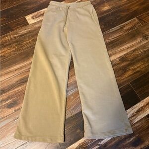 Zara women’s Tan Sweatpants